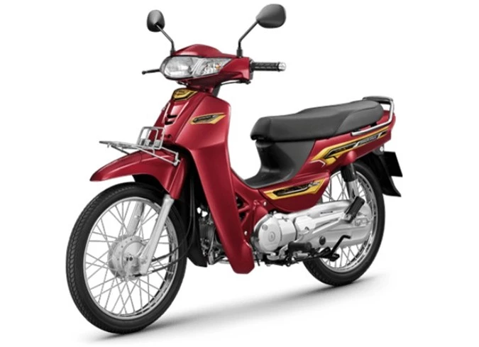 2019 Honda Dream màu đỏ. 