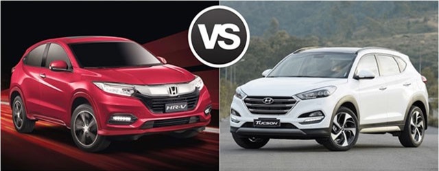 So sánh Honda HR-V và Hyundai Tucson: Lựa chọn khó