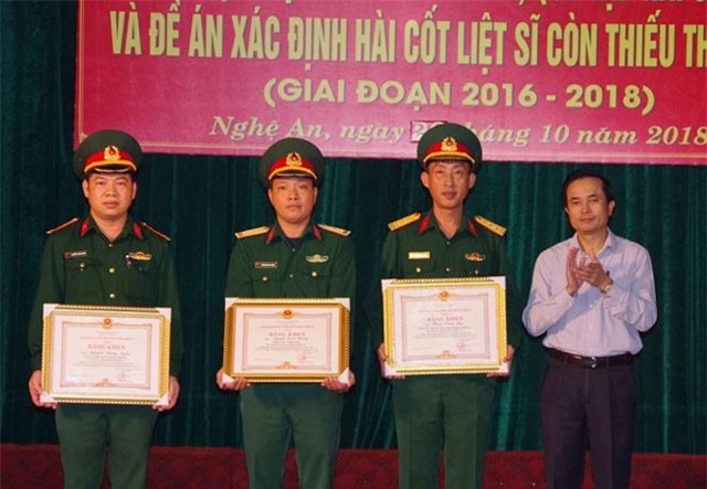 Sơ kết thực hiện Đề án tìm kiếm, quy tập hài cốt Liệt sỹ