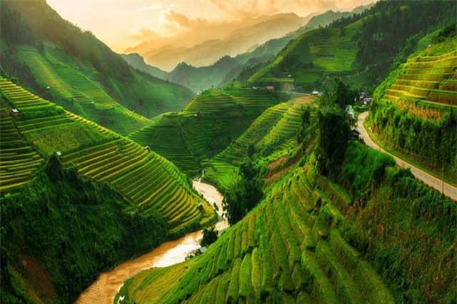 Những ngọn núi ấn tượng nhất Thế giới, Mù Căng Chải cũng góp mặt