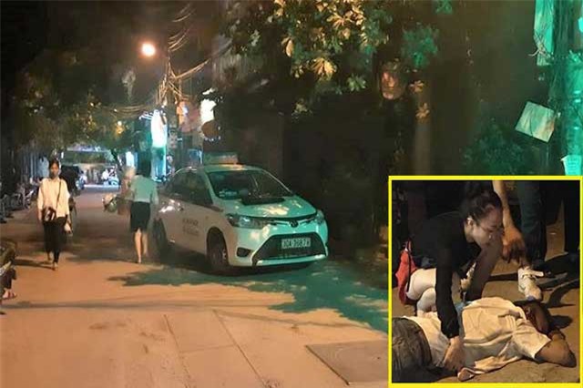 Tài xế taxi bị bắn đạn cao su, chèn xe qua người