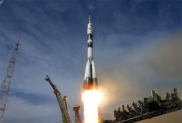 Tên lửa đẩy Soyuz-FG của Nga.