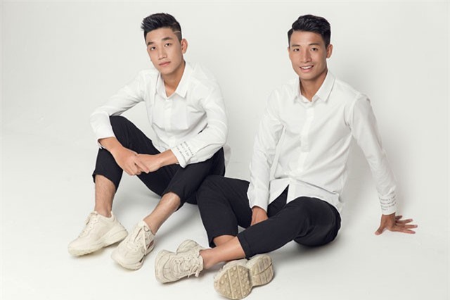 Cầu thủ Tiến Dũng, Trọng Đại làm mẫu ảnh