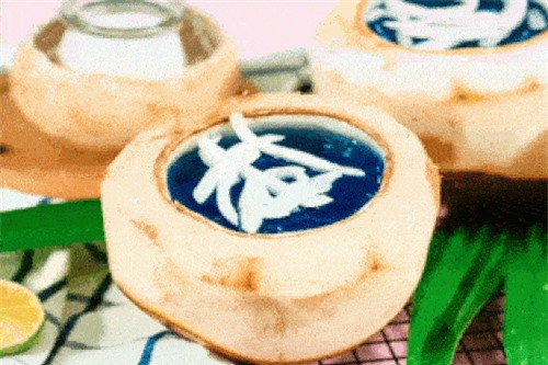 Clip: Hướng dẫn cách làm thạch dừa hoa đậu biếc 