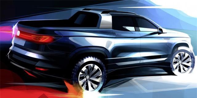 Volkswagen sẽ ra thêm xe bán tải cỡ nhỏ vào tháng 11 tới