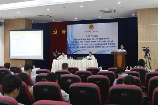 Hội nghị về kinh doanh xuất khẩu gạo diễn ra tại TPHCM ngày 1-11 (ảnh HL)