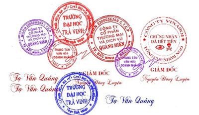 Thiết kế con dấu của doanh nghiệp như thế nào? 