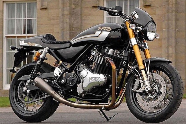 Cận cảnh môtô hoài cổ Norton Commando 961 Street giá 535 triệu