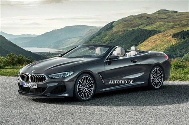 Bất ngờ lộ trọn vẹn ảnh BMW 8-Series mui trần. Đúng như dự đoán, phiên bản 8-Series mui trần của BMW mang đậm chất 6-Series trong thiết kế. (CHI TIẾT)