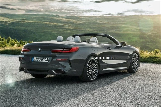 BMW 8-Series mui trần bất ngờ lộ trọn vẹn ảnh chính thức - Ảnh 11.