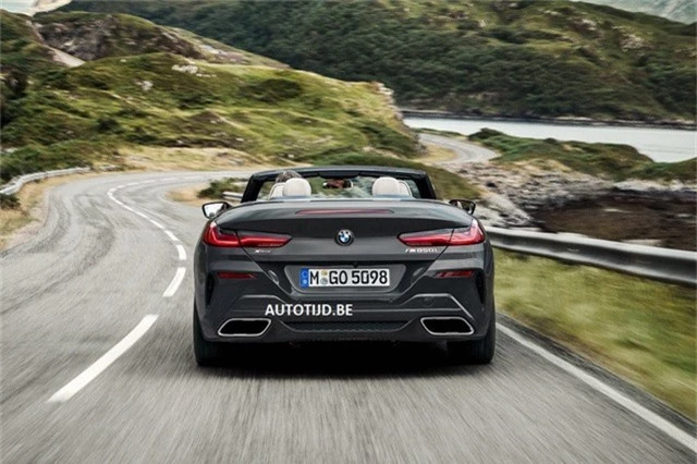 BMW 8-Series mui trần bất ngờ lộ trọn vẹn ảnh chính thức - Ảnh 13.