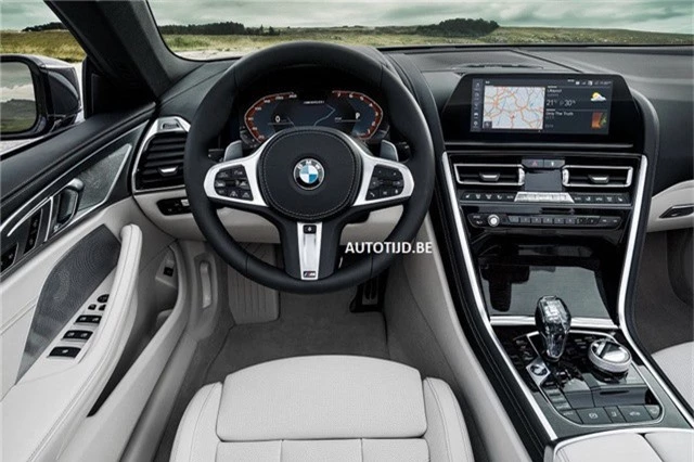 BMW 8-Series mui trần bất ngờ lộ trọn vẹn ảnh chính thức - Ảnh 26.