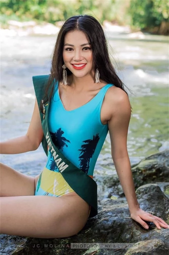 Phương Khánh được dự đoán lọt top 10 Hoa hậu Trái đất 2018 - ảnh 1