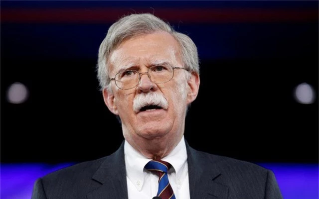 Cố vấn An ninh Quốc gia Mỹ John Bolton (Ảnh: Reuters)