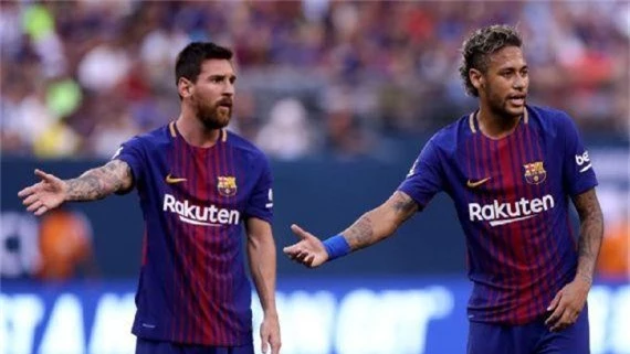 Lionel Messi là tấm gương lớn đối với Neymar