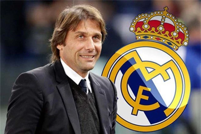  HLV Conte sẽ không tới dẫn dắt Real Madrid 