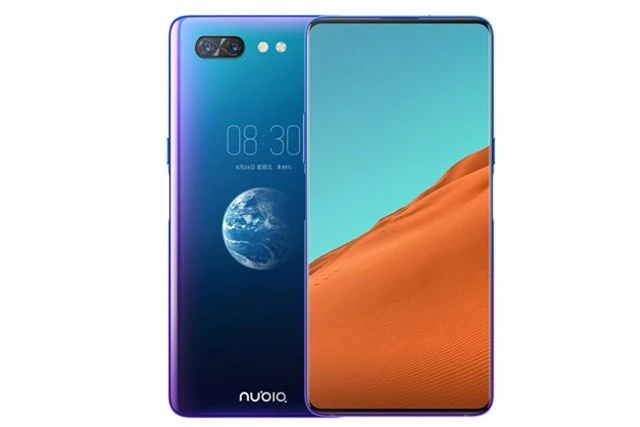 ZTE Nubia X có số đo 154,1 x 73,3 x 8,4 mm, cân nặng 181 g. 