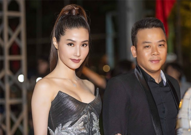 Diễm My 9X diện váy xuyên thấu, khoe ngực đầy tại lễ bế mạc LHP Quốc tế Hà Nội 2018