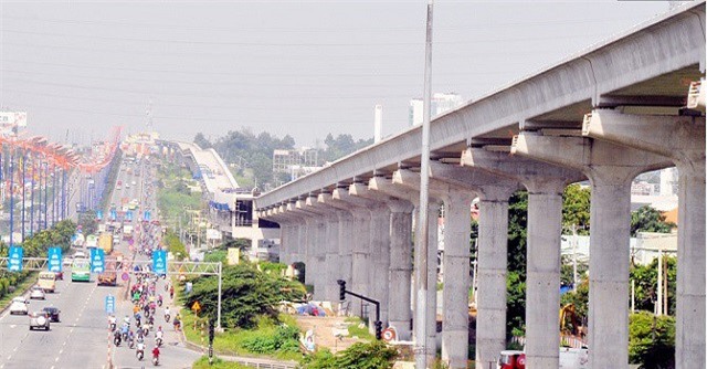 Dự án Metro Bến Thành - Suối Tiên: Năm 2019 sẽ đưa vào hoạt động