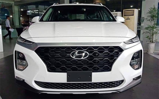 Hé lộ hình ảnh Hyundai Santa Fe 2019 lắp ráp trong nước