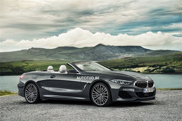Bất ngờ lộ trọn vẹn ảnh BMW 8-Series mui trần