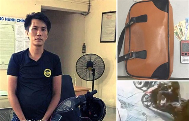 Đặc nhiệm bắt tên cướp giật chuyên nghiệp