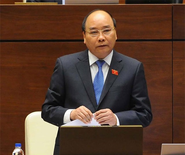 Thủ tướng Nguyễn Xuân Phúc trả lời chất vấn