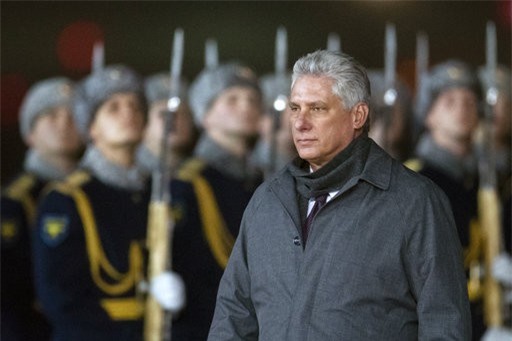 Chủ tịch Cuba gặp Tổng thống Nga giữa lúc căng thẳng với Mỹ