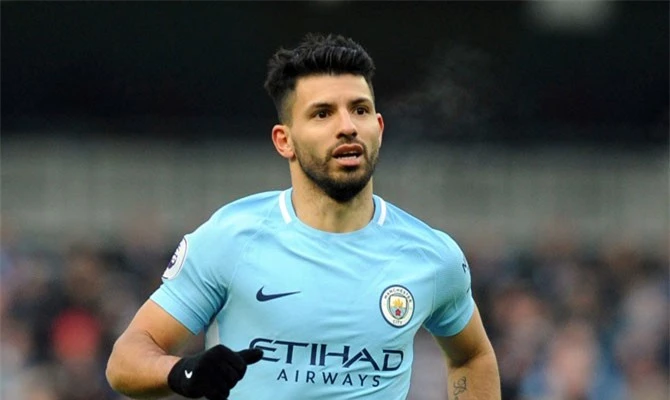 9. Sergio Aguero (Manchester City) - 23 triệu USD.