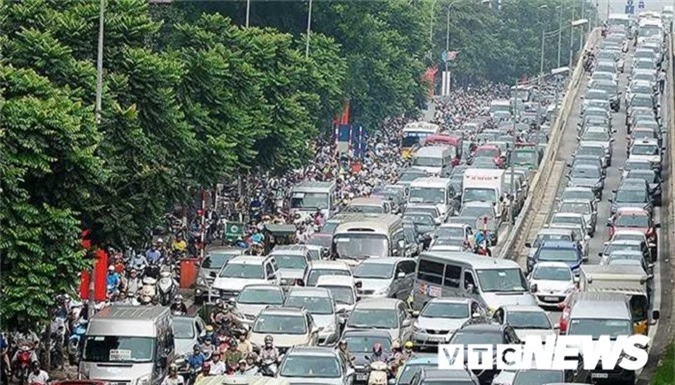 Chinh phu dong y cho Ha Noi lap de an thu phi phuong tien vao noi thanh hinh anh 1