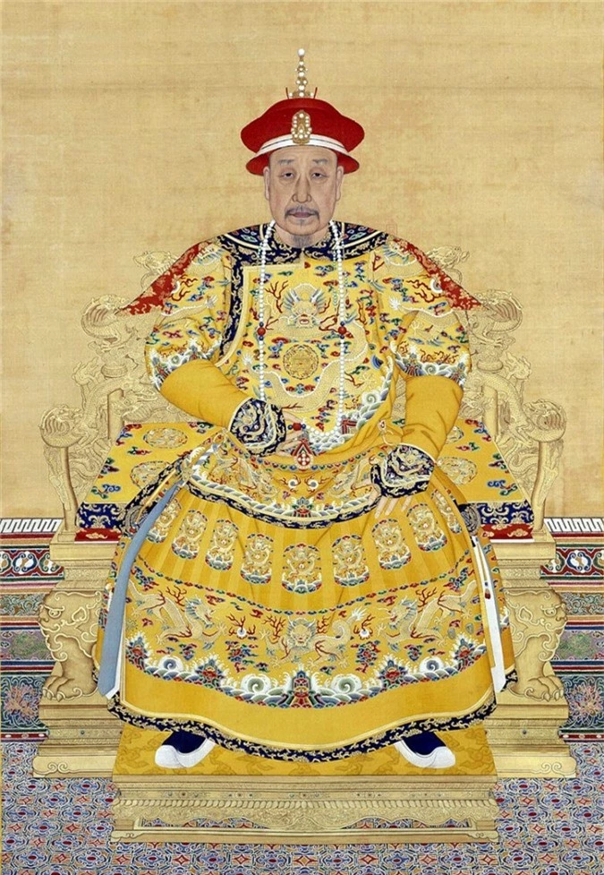 Chân dung Càn Long Đế.