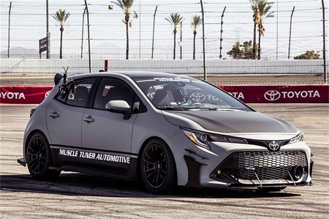 Dan xe Toyota Corolla hatchback do khung tham du Sema 2018-Hinh-5