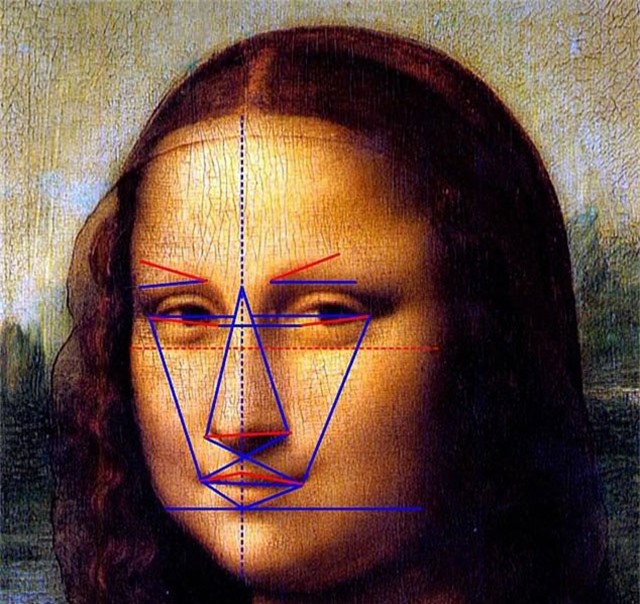 Theo tỷ lệ vàng của Hy Lạp, nàng Mona Lisa không đẹp hoàn mỹ như chúng ta vẫn tưởng