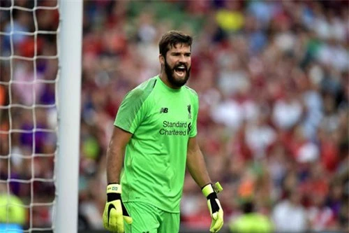 Thủ môn: Alisson Becker (Liverpool).