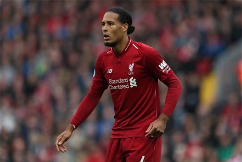 Trung vệ: Virgil van Dijk (Liverpool).