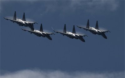 Biên giới Nga bị vây kín bầu trời bởi 17 chiếc máy bay giản điệp nước ngoài