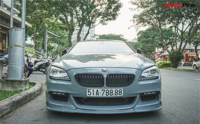 BMW 640i Gran Coupe độ vẻ ngoài độc đáo, đeo biển số khủng - Ảnh 4.