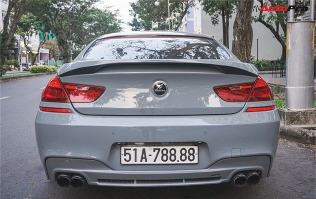 BMW 640i Gran Coupe độ vẻ ngoài độc đáo, đeo biển số khủng - Ảnh 7.