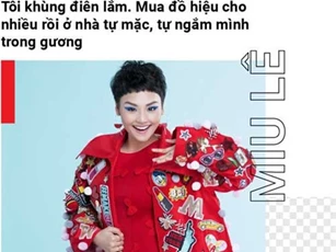 Miu Lê: ‘Mẹ mắng là tiền sắm hàng hiệu sao không mua đất mua nhà’