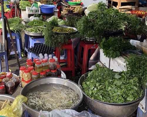 Thèm về chợ quê, mua con cá bó rau