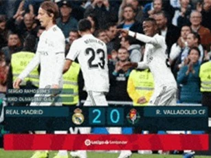 Clip: Real thắng ‘toát mồ hôi’ trước Valladolid