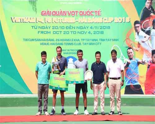 Chùm ảnh Lý Hoàng Nam về nhì Vietnam F5 Futures 2018