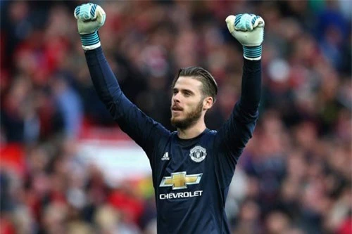 Thủ môn: David De Gea (M.U).