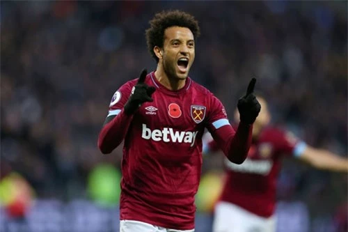 Tiền đạo: Felipe Anderson (West Ham).