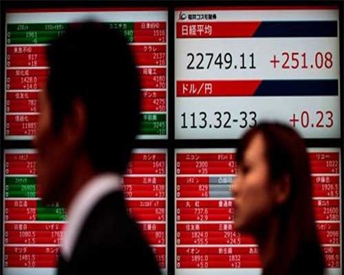 Chứng khoán châu Á diễn biến trái chiều phiên đầu tuần