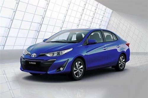 4. Toyota Vios (doanh số: 75.621 chiếc).