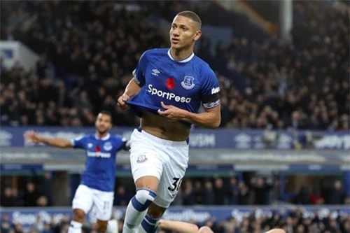 Tiền đạo: Richarlison (Everton).