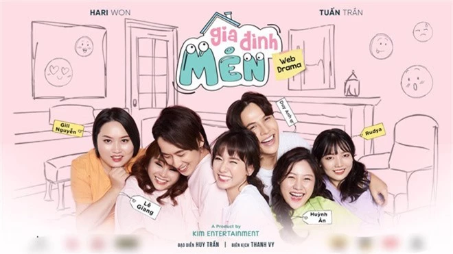 Hai cô em gái ruột của vợ chồng Hari Won - Trấn Thành góp mặt web drama mới Gia Đình Mén - Ảnh 5.