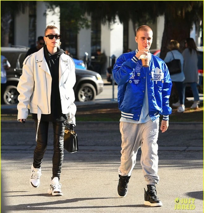 Lột xác đẹp trai hơn, Justin Bieber tươi tắn hết cỡ khi hẹn hò bà xã Hailey Baldwin trên phố - Ảnh 4.