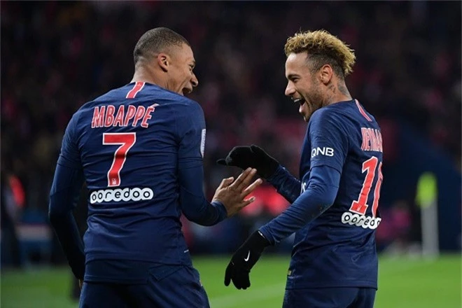 Neymar cùng Mbappe đều ghi bàn vào cuối tuần qua.